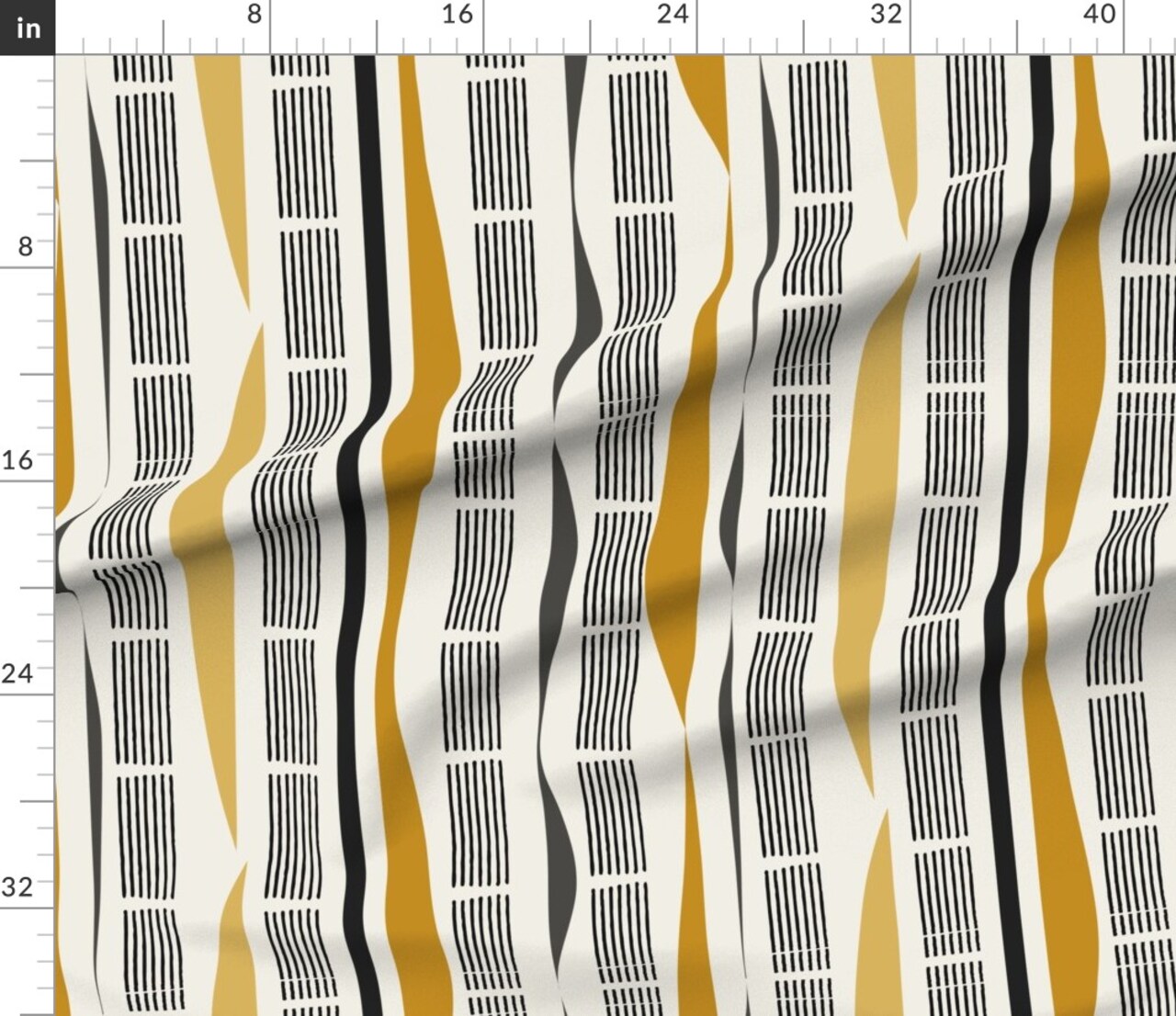 Modern Bold Mixed Print Custom Printed Fabric by Spoonflower Various Fabrics by the Yard or Fat Quarter